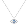 s925 Sterling Silver Eye Necklace