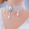 Multi-layer Crystal Lace Necklace