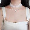 Multi-layer Crystal Lace Necklace