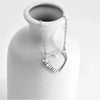 Minimal Heart Name Necklace