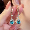 Luxe Diamond Teardrop Earrings