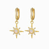 Eight-Pointed Star 3-Piece Earring Set