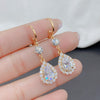 Luxe Diamond Teardrop Earrings