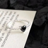 Sweet Style Black Zircon Ring