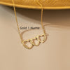Minimal Heart Name Necklace
