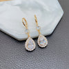 Luxe Diamond Teardrop Earrings