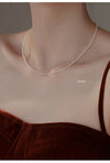 Luxury Niche Pearl Collarbone Chain