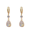 Luxe Diamond Teardrop Earrings